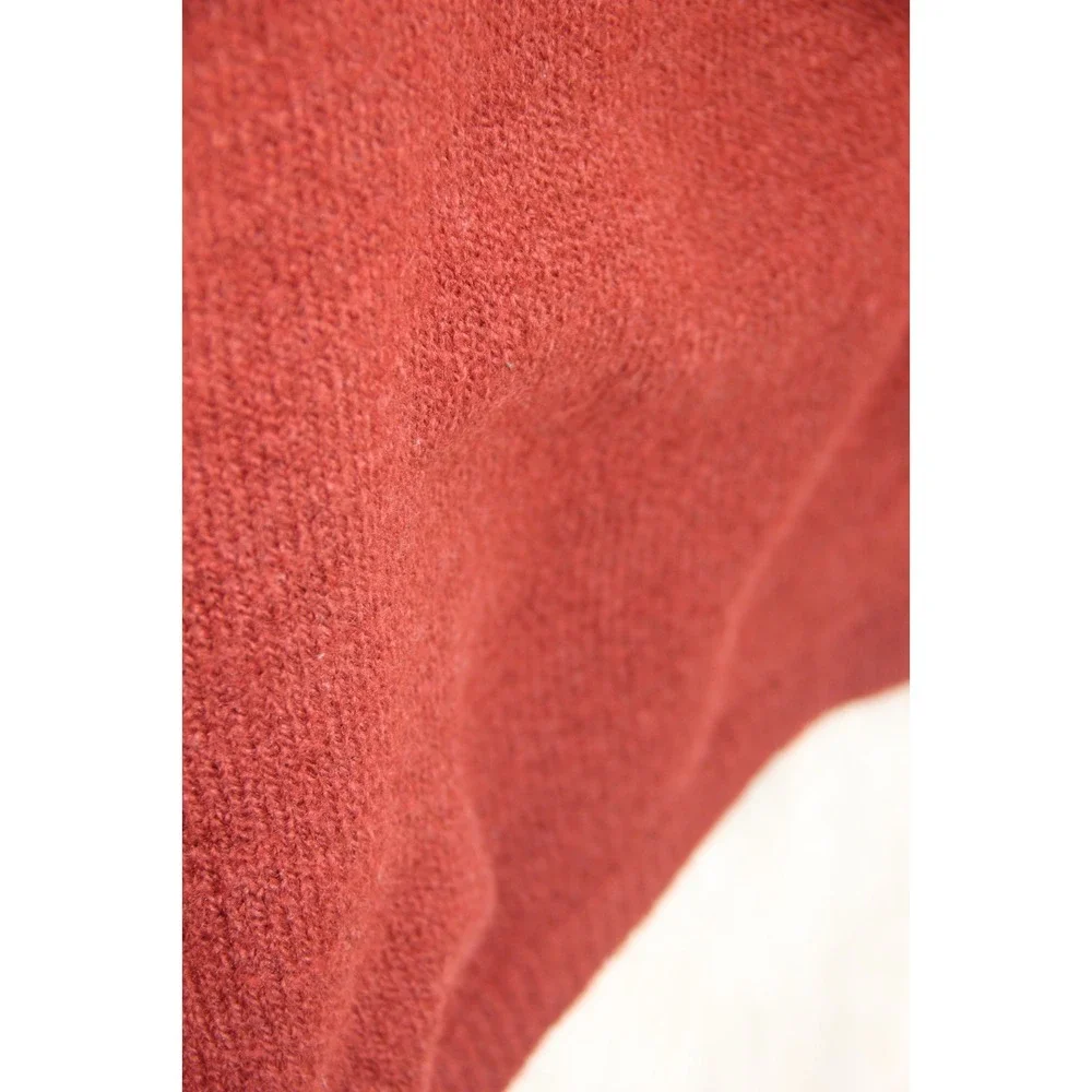 Vintage Limited Wool Orange Crewneck Pullover Sweater M Heritage Grandpacore